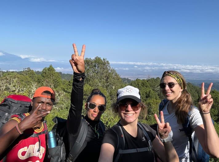 Climb2Kili momento de viaje de Tanzania